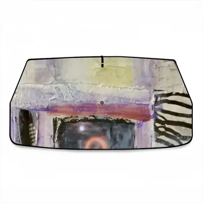 Memories In White 4 Car Sunshade Parasol