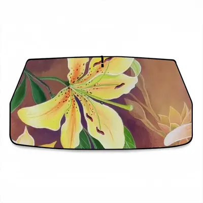 Lily In The Dark Car Sunshade Parasol