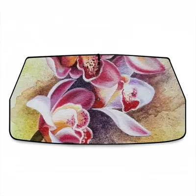 Orchid Car Sunshade Parasol