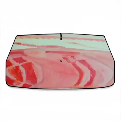 Created Danger Car Sunshade Parasol