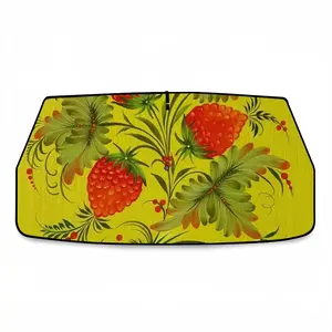 Raspberry Car Sunshade Parasol