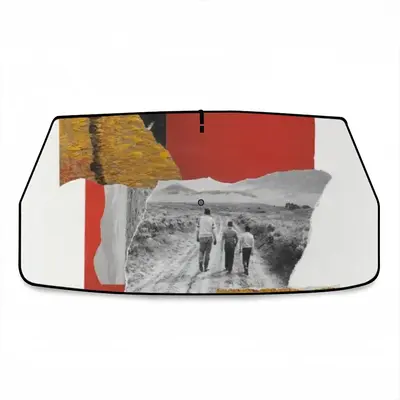 Go Into The Sunset Car Sunshade Parasol