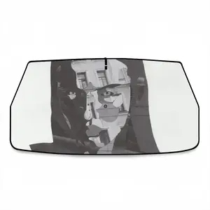 Woman Car Sunshade Parasol