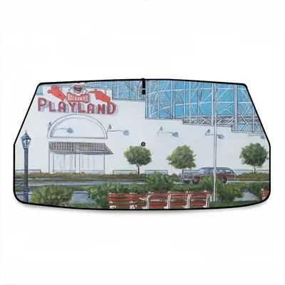 Rockaways Playland New York City Car Sunshade Parasol