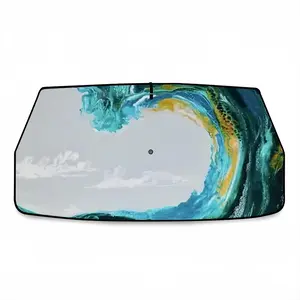 Barrel Wave Car Sunshade Parasol