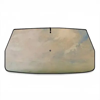 Green Landscape No3 Car Sunshade Parasol