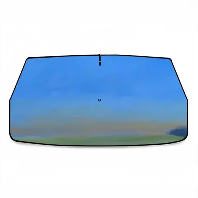 Watching The Sunset Car Sunshade Parasol