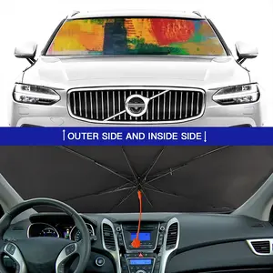 #89-2021 Car Sunshade Parasol