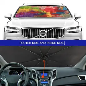 #86-2021 Car Sunshade Parasol