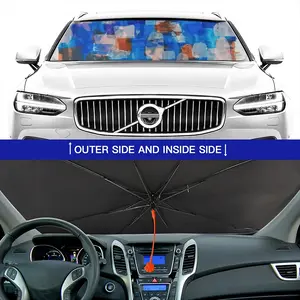 Bowls Car Sunshade Parasol