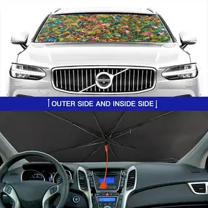 #54-2021 Car Sunshade Parasol