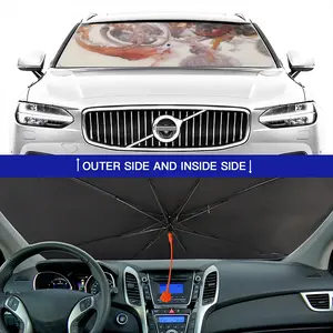 Bikers D Car Sunshade Parasol