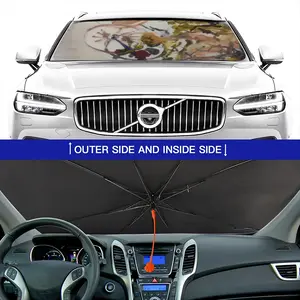 Bikers Q Car Sunshade Parasol