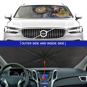 Bikers Car Sunshade Parasol