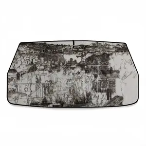 Saint Germain France Car Sunshade Parasol