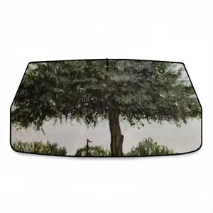 Golf Course Tree Car Sunshade Parasol