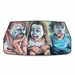 Clowns Car Sunshade Parasol