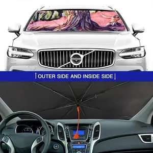 Anguish Car Sunshade Parasol