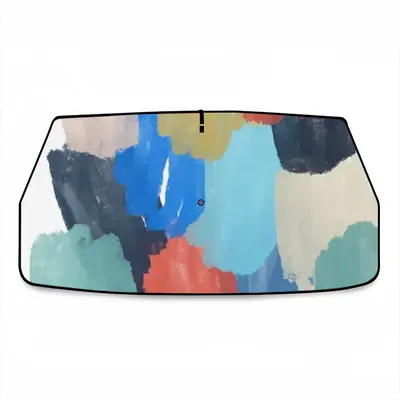 Pale Car Sunshade Parasol