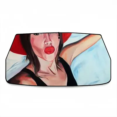 Hat Car Sunshade Parasol