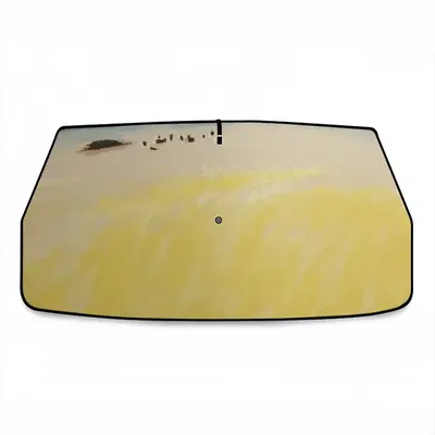 Horizon Over The Sea Car Sunshade Parasol