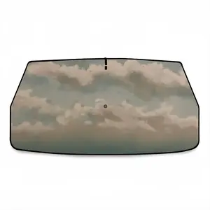 A Day At The Beach Car Sunshade Parasol