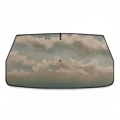 A Day At The Beach Car Sunshade Parasol