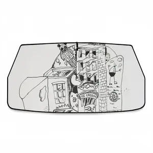 Untitled Car Sunshade Parasol