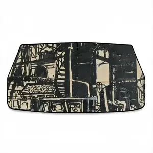 Gas Works Car Sunshade Parasol