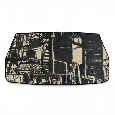 Gas Works Car Sunshade Parasol