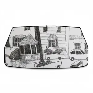 You Are Being Watched Car Sunshade Parasol