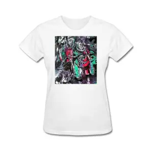 Women Festival Of Color Short Sleeve T-Shirt (Cotton)