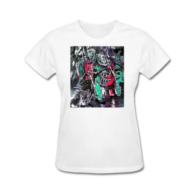 Women Festival Of Color Short Sleeve T-Shirt (Cotton)