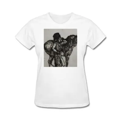 Women After Gericault S Short Sleeve T-Shirt (Cotton)