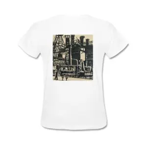 Women Gas Works Short Sleeve T-Shirt (Cotton)