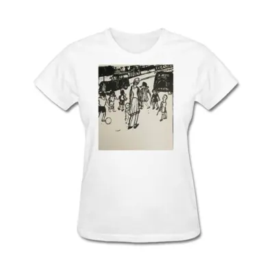 Women Street Kids Short Sleeve T-Shirt (Cotton)