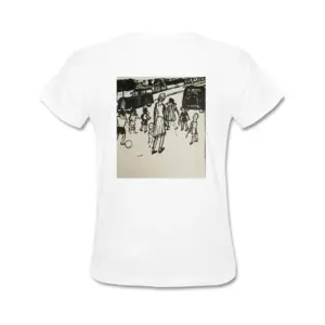 Women Street Kids Short Sleeve T-Shirt (Cotton)