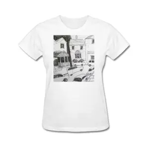 Women You Are Being Watched Short Sleeve T-Shirt (Cotton)