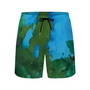 Green Figures Mysteries Children's Sports Shorts