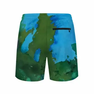 Green Figures Mysteries Children's Sports Shorts