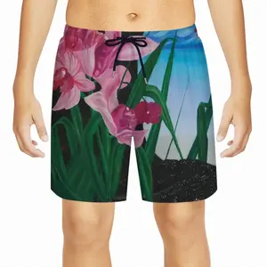 Spirit Of Cymbidium Children's Sports Shorts