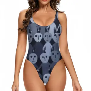 Women The Forgotten Dead One Piece Swimsuit