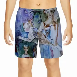 Bird And Pray Children's Sports Shorts