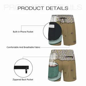 Espresso Hill Children's Sports Shorts