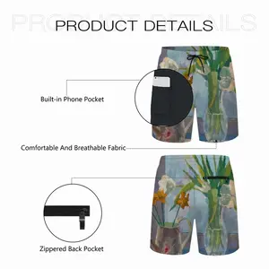 Flowers Children's Sports Shorts