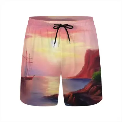 Red Sea Sunset Children's Sports Shorts