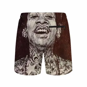 Wiz Khalifa Portrait Children's Sports Shorts