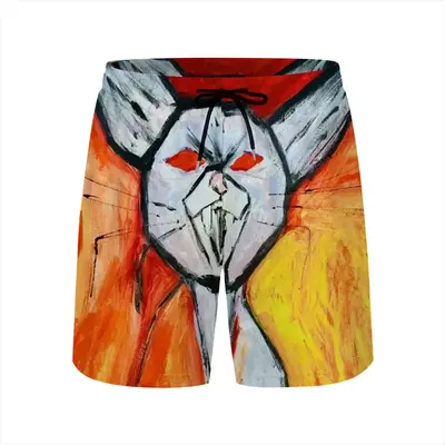 Super Angry Cat Children's Sports Shorts