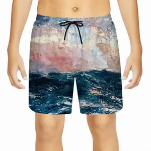 Sunset Sea Children's Sports Shorts