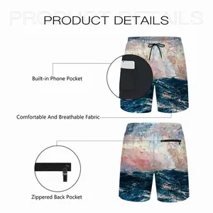 Sunset Sea Children's Sports Shorts